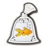 Jibbitz Crocs Gold Fish in Baggy, Crocs Jibbitz