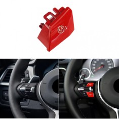 Capac Buton Volan Bmw Seria 5 F10 2009-2016 M1 8027 Rosu foto