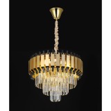 Candelabru Auriu Cristal Moderna