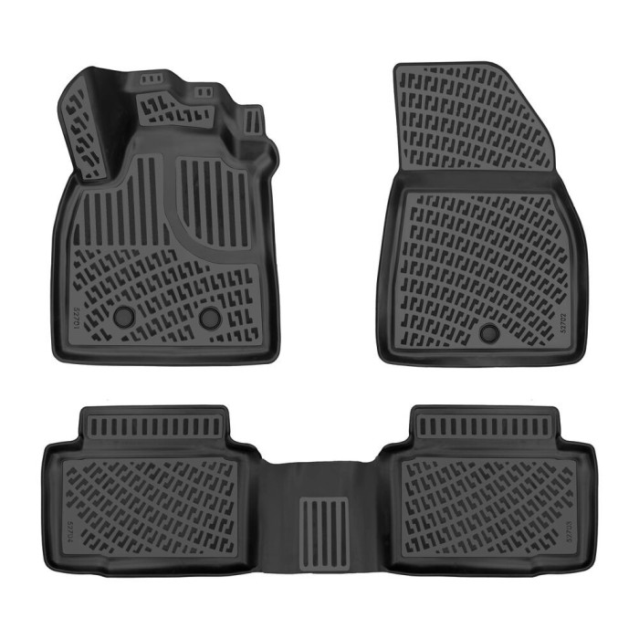 Set Covorase cauciuc tavita compatibile Dacia Duster III 4x4 2024-2025