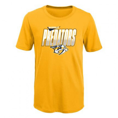 Nashville Predators tricou de copii Frosty Center Ultra yellow - Dětsk&amp;eacute; L (13 - 14 let) foto