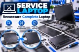 Service Laptop : Recarosare Completa Laptop