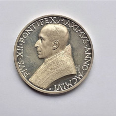 Medalie Vatican Papa Pius XII 1956 argint
