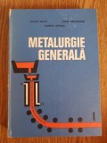 Metalurgie generală - Silvia Vacu, Ioan Dragomir, Sanda Oprea