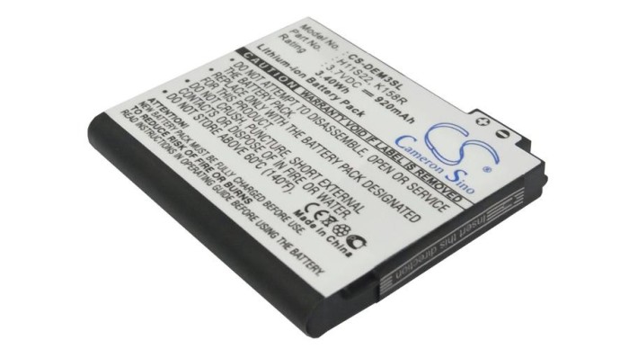 Cameron Sino 920mAh DELL Mini 3,Mini 3i,Mini 3iX,Aero,Mini 3iw,V01B,V02B,Mini 3T1 Baterie