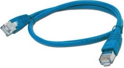PATCH CORD FTP GEMBIRD Cat5e, cupru-aluminiu, 2 m, albastru, AWG26, ecranat &amp;quot;PP22-2M/B&amp;quot; (timbru verde 0.08 lei)