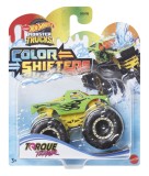 HOT WHEELS MONSTER TRUCK CAMION TORQUE TERROR CU CULORI SCHIMBATOARE SCARA 1:64, Mattel