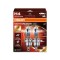 Set 2 becuri halogen H4 12V Osram Night Breaker 220%