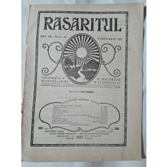 Revista Rasaritul, anul VII, nr.21-25/1925 (in cuprins, poezii de V. Militaru)