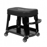 Taburet atelier cu 4 roti, 45x27x35 cm, max 140kg, Yato