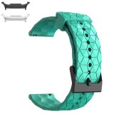Curea din silicon compatibila cu Samsung Galaxy Watch9 44mm/40mm, Samsung Galaxy Watch 8 44mm/40mm, Pearl Green