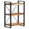 vidaXL Bibliotecă cu 3 rafturi, 60x30x80 cm, lemn masiv reciclat 320631