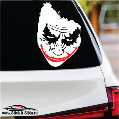Joker Face – Stickere Auto