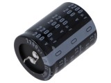 Condensator electrolitic NICHICON 2200uF 200V SNAP-IN 35x45mm