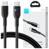 Cablu de date telefon, Joyroom, Universal, USB-C, 100 W, 1.2 m, Negru