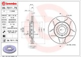 BREMBO 09.7011.75 XTRA LINE - Max Disc frana
