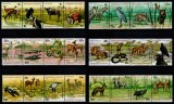 Burundi 1977, Mi #1331-1354**, fauna, animale, pasari, serpi, crocodili, MNH! Cota 50 &euro;!