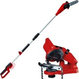 Einhell GC-LC 18/20 Li T PXC + GC-CS 85 E - Drujba fara acumulatori si incarcator Li-Ion 18 V - Ah 20 cm 5.5 m/s + Masina de ascutit lanturi 85 W 108x