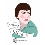 Ursula K. Le Guin - sticker by Renata - Cartepedia