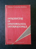 MARIA CORNELIA BARLIBA - INTRODUCERE IN EPISTEMOLOGIA INFORMATIONALA