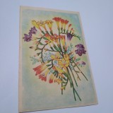 CARTE POSTALA FELICITARE NECIRCULATA
