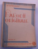 GEORGE TOPARCEANU PARODII ORIGINALE 1942 BUCURESTI EDITURA CARTEA ROMANEASCA EDITIA V