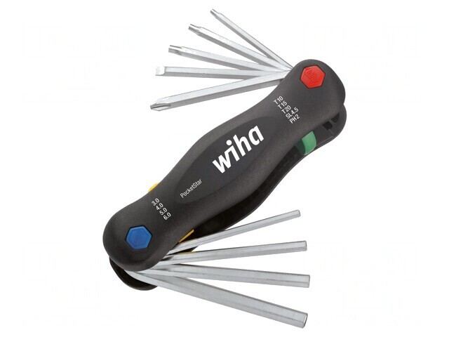 Set Chei Imbus și Torx&reg; Oțel Crom-Vanadium 9 Buc.
