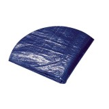 Cumpara ieftin Prelata impermeabila rotunda cu inele, diametru 4.4 m, PE, 120 g/mp
