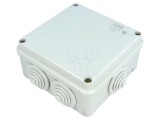Carcasă de conexiuni 100x100x50 mm pentru perete