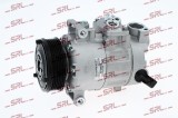 Compresor AC nou Audi A4 16, A5, A6/A6 Allroad 12, Q5 17; Seat Exeo 13, motor: 1.8 Tfsi, 2.0 TDI, 2.0 Tfsi, tip Denso: 6SEU14C, Diam. fulie 100,