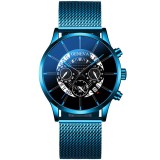Ceas barbatesc Geneva GF0663 albastru