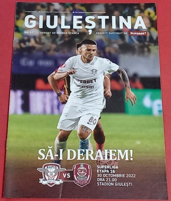 Program meci fotbal RAPID BUCURESTI - CFR CLUJ (30.10.2022) foto