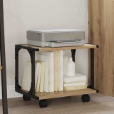 vidaXL Suport pentru imprimantă Stejar Artizanal 41 x 28 x 33.5 cm 882990