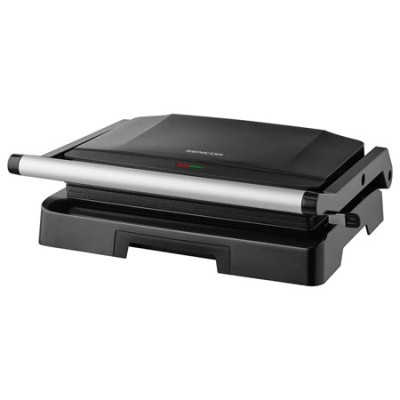 Gratar electric Sencor 1000W cu placi non-stick si deschidere 180&amp;deg; foto