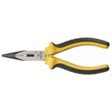 Cleste cu varf lung plat Topex 160 mm din otel calit, manere ergonomice
