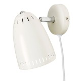 Lampă de perete Superliving din metal "Dynamo" scurt alb mat