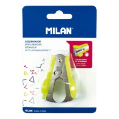 Decapsator Milan, Sistem de Gheare pentru Indepartarea Capselor, Plastic/Metal, Galben, Decapsator Metalic, Instrument pentru Indepartarea Capselor, D foto