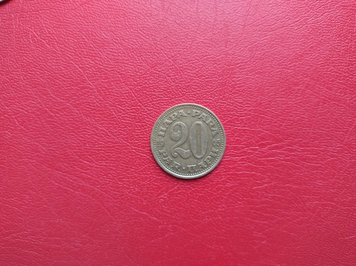 IUGOSLAVIA - 20 Para 1965