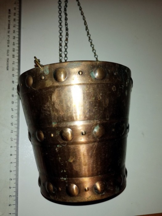 VAS VINTAGE DIN CUPRU