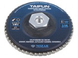 Disc de şlefuit cu lambouri 115mm Granularitate: 120 TAIFUN - Disc de şlefuit cu lambouri 115mm TAIFUN