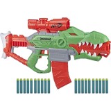 Blaster NERF DinoSquad Rex-Rampage cu 20 proiectile, Hasbro