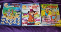 lot 3 reviste pentru copii revista In lumea lui Tanu, 2004-2005 contin banda desenata benzi desenate educativa