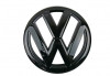 Emblema fata cu suport neagra lucioasa noua Volkswagen VW Golf 6 MK6, Universal