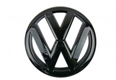 set embleme fata si spate neagra lucioasa noua Volkswagen VW Golf 6 MK6 foto