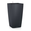 LECHUZA Jardinieră CUBICO Color 22 ALL-IN-ONE, ardezie