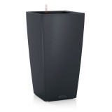 LECHUZA Jardinieră CUBICO Color 22 ALL-IN-ONE, ardezie