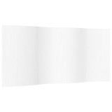 Cumpara ieftin Paravan de camera,&nbsp;alb, 165x400 cm&nbsp;, bambus