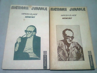 MEMORII - MIRCEA ELIADE VOL.I+II foto