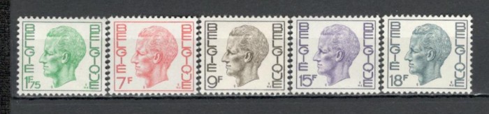 Belgia.1971 Regele Baudouin hartie fosforescenta MB.131