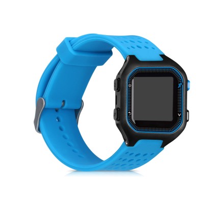Curea pentru Garmin Forerunner 25, Kwmobile, Albastru, Silicon, 45562.04 foto